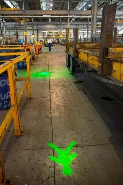 Mid Safe - Safety Sign Projector