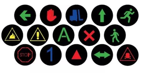 Mid Safe - Safety Sign Projector